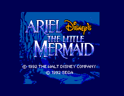 Ariel the Little Mermaid screenshot 3 for Sega Master System